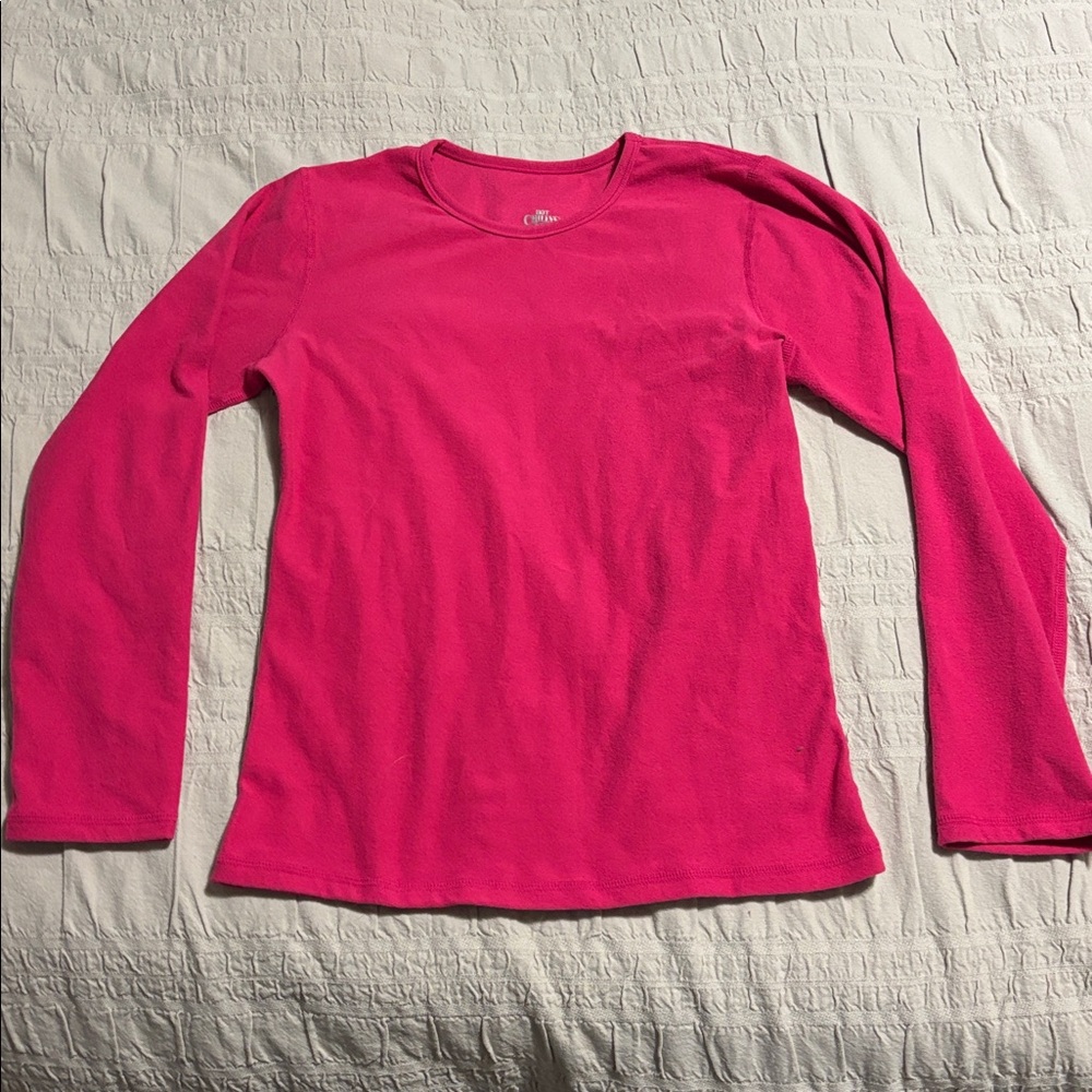 Bright Pink Long Sleeve undergear shirt